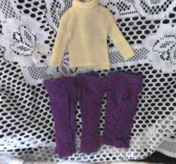 1449 KEN 1971 - 1972 SEA SCENE CHOICE, PATTERN PANTS OR LOAFER SHOES